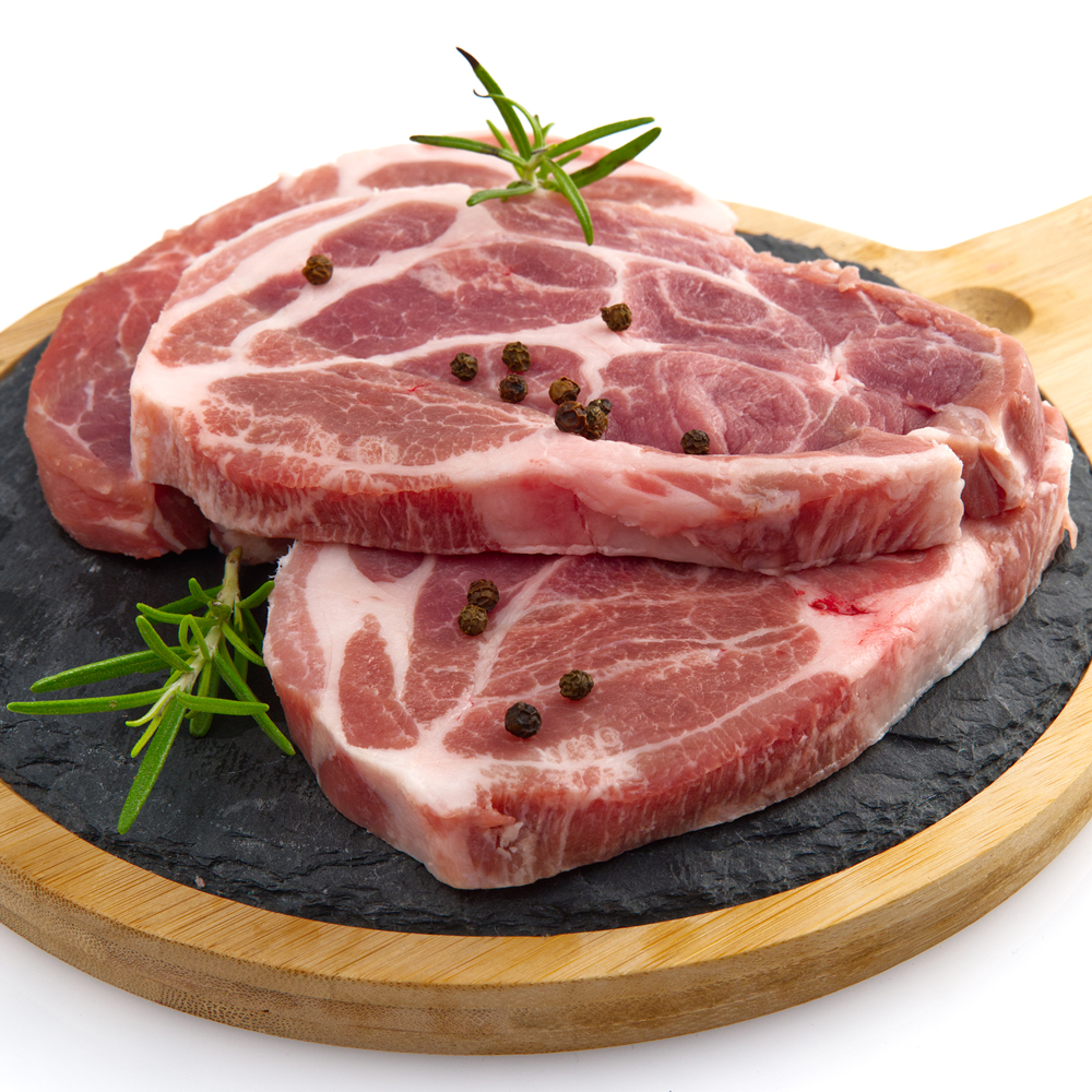 안심밥상 l 냉장 l 제주흑돼지 목삼겹살 구이세트 5팩총1.35kg