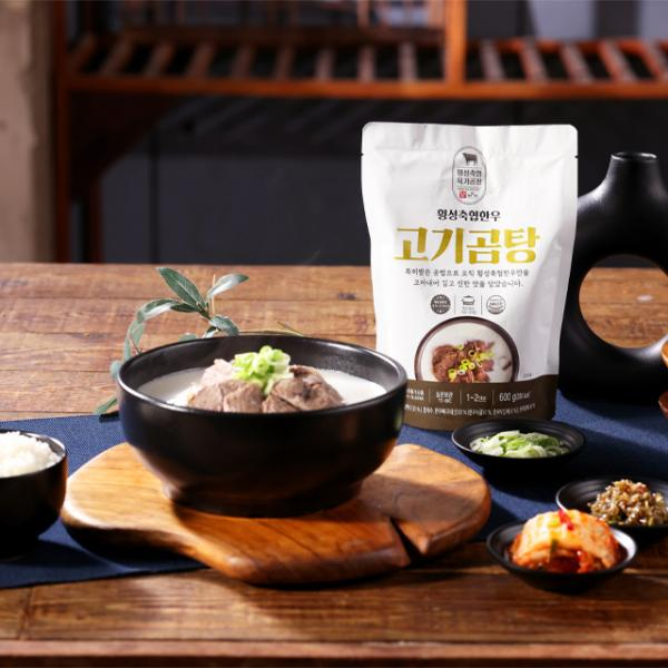 횡성축협한우 고기곰탕 600gⅩ5팩