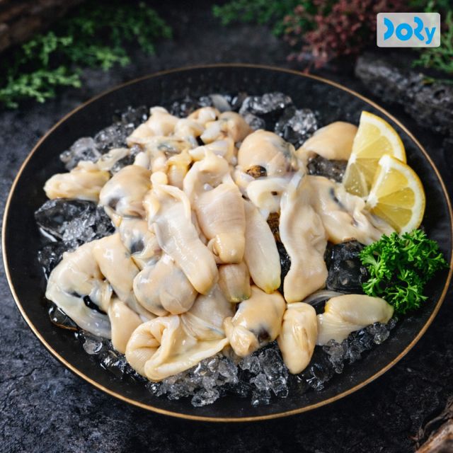 [도리마켓][도리마켓] 국내산 쫄깃한 손질 우럭조개살 300g (6-10미) 왕우럭조개 코끼리조개