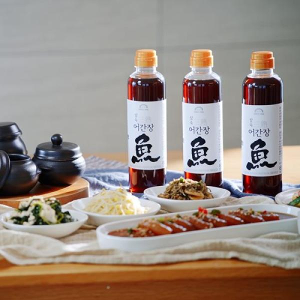 [충청남도 명장] 고삼숙의 세번숙성 삼숙 어간장 7병(총 3.85kg)