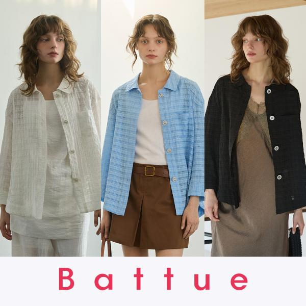 [BATTUE] 프리미엄 시어서커 자켓