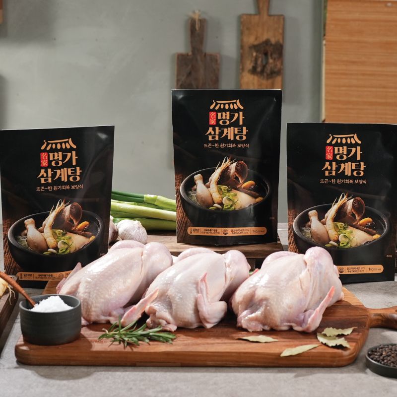 최인선셰프의 명가삼계탕 1kg x 8팩