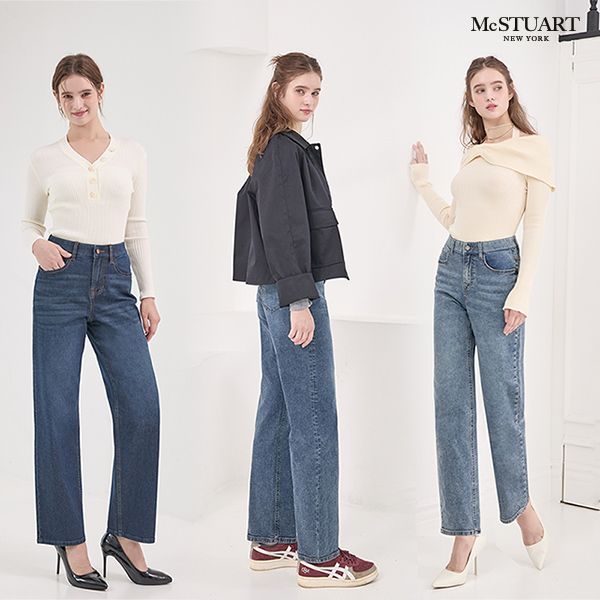 25FW [맥스튜어트]에디션 데님팬츠3종(여성)