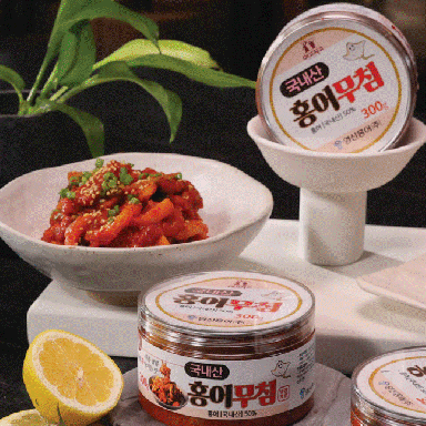 국내산 홍어무침 300g×3팩