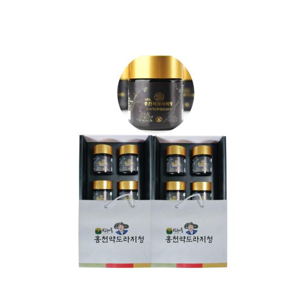 홍천약도라지청 떠먹는 국산 도라지청 100g 8병