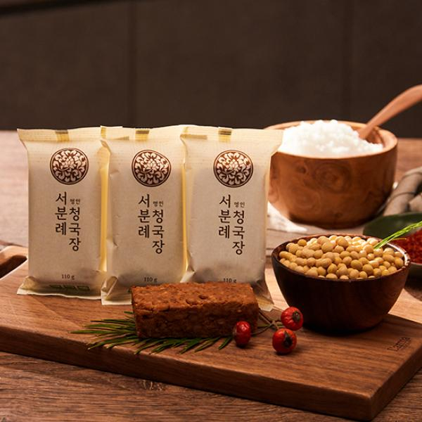 서분례 명인 서일농원 청국장 2종(매운12개+오리지날12개) 2