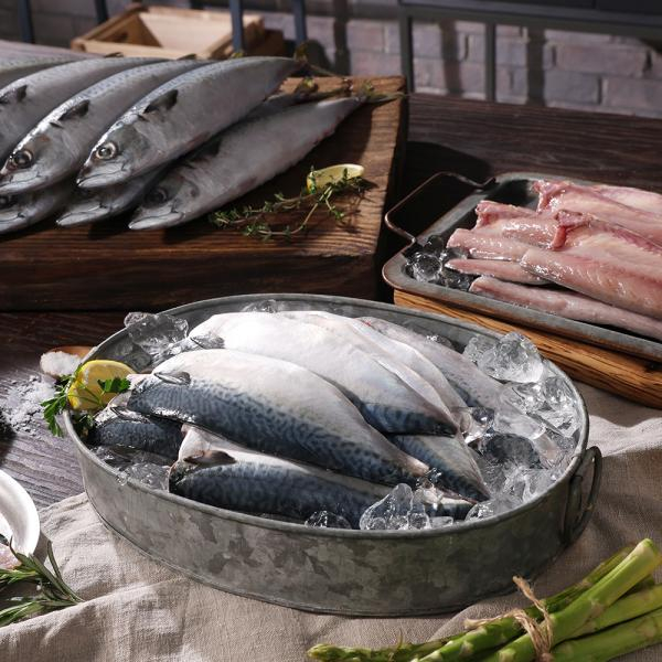 손질 고등어 필렛 팩당 100g x 30팩 / 총 30팩 3.0kg