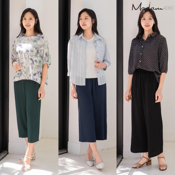 [마담4060] 인견밴딩팬츠3종