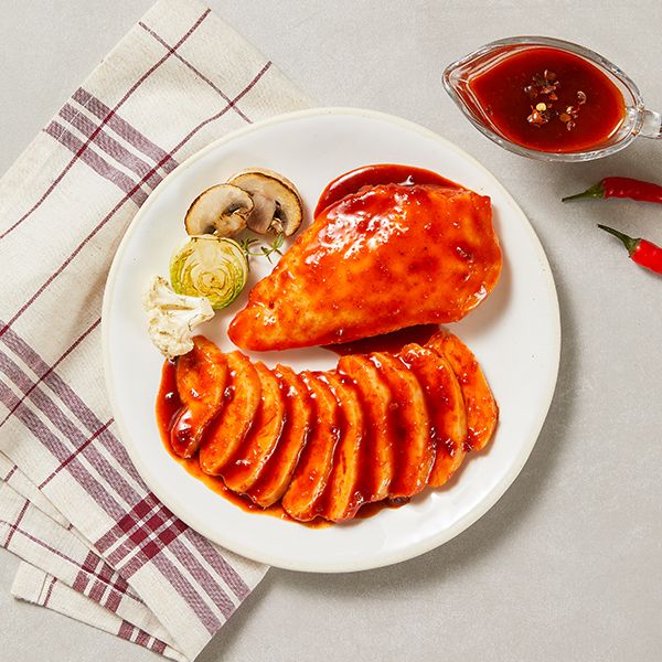 바르닭 [바르닭] 소스품은 닭가슴살 멕시카나 땡초치킨 100g