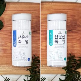 [한국로하스] 고창 선운산 1번 구운+ 3번구운 죽염소금 (200g+200g)