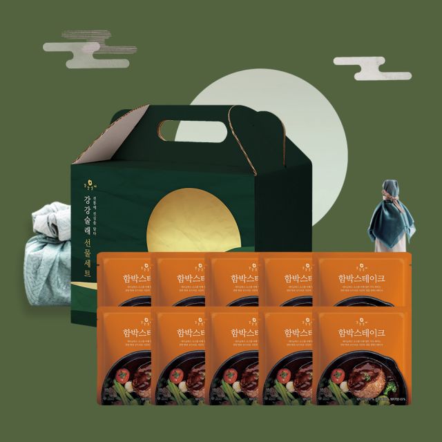 [강강술래] 함박스테이크 선물세트 (1.8kg)