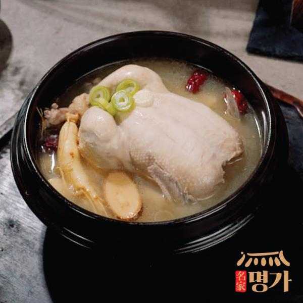 [100% 국내산 닭 사용!] 명가삼계탕 1kg x 8팩