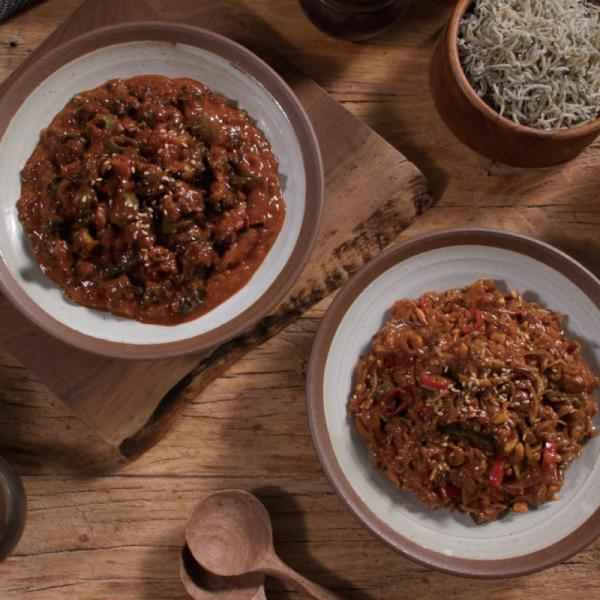 우리콩 우렁강된장 100g×6통+멸치강된장 100g×6통