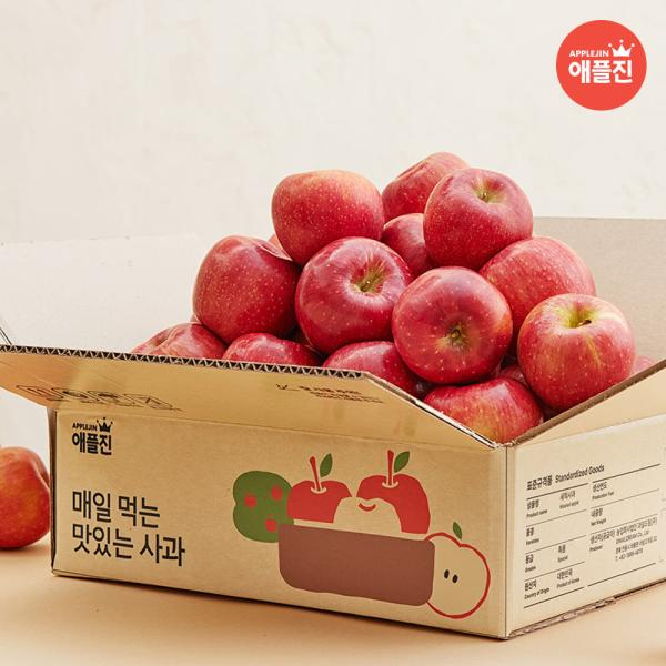 [애플진] 보조개 사과 6kg(3kg+3kg)_부사