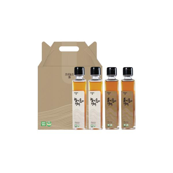 [26년] 참기름의 정석 국산 참기름&들기름 세트 150ml X 4병