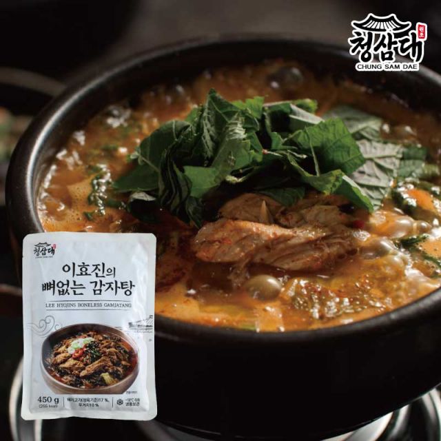 한식요리명인 이효진의 뼈없는 감자탕 450g*10팩 2