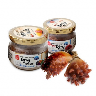 바다내음 가득한 양념멍게 100g×4병+비빔멍게 100g×4병