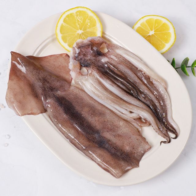 자연산 손질오징어 통오징어 10마리 (2미 400g x 5팩)