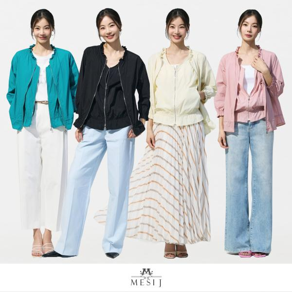 [메시제이]에어리 재킷+베스트 세트(총2종)