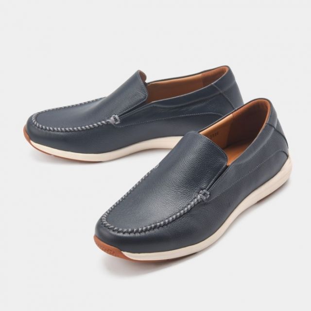 AGIO 아지오 Slip-on 4001 Navy (남성화)