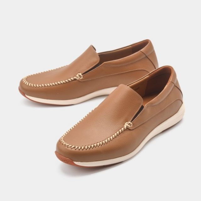AGIO 아지오 Slip-on 4001 Brown (남성화)
