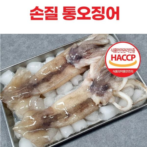 구룡수산손질통오징어 260g×6팩(18마리)