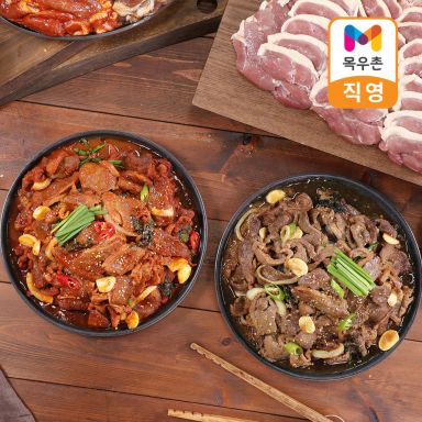 목우촌 오리불고기(간장6+매콤6)180g*12팩