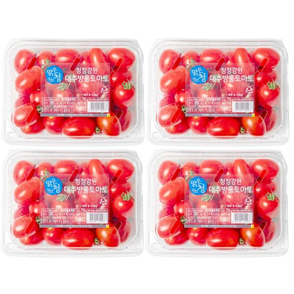 고랭지 대추방울토마토 750g*4팩(총 3kg)