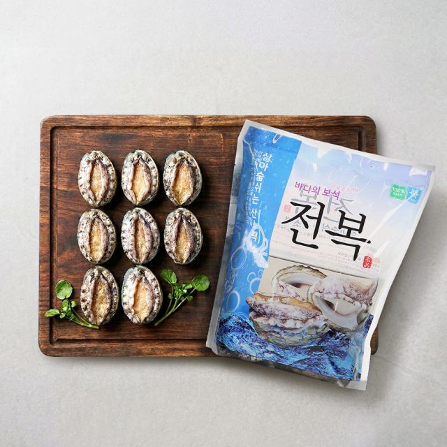 산지직송 완도 활전복 1kg 9-10미