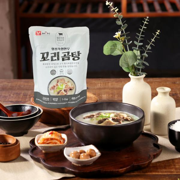 횡성축협한우 꼬리곰탕 600gⅩ5팩