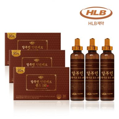 [3세트] HLB 알부민 인텐시브 285 3박스(총 90병)