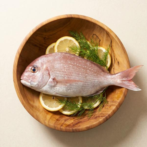 (국내산 자연산)손질 참돔 200g x 11팩 (총 11마리)