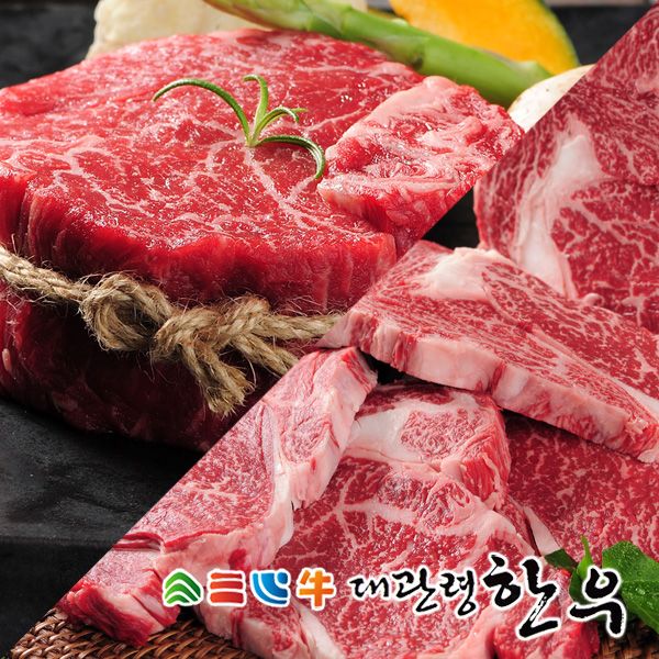 평창영월정선축협 대관령한우 1++등급 등심/안심 세트 800g [1개] - 에누리 가격비교