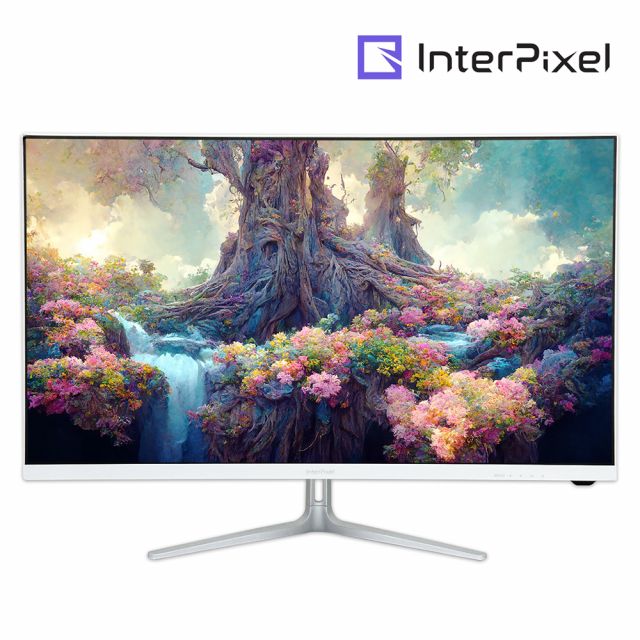 인터픽셀 IPU3212 무결점 UHD IPS 60Hz 32인치 모니터 4K 화이트