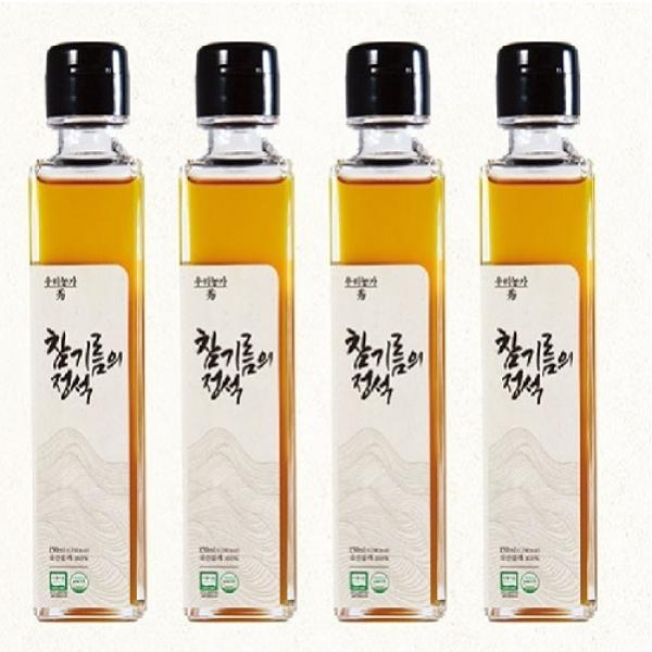 참기름의 정석 국산 참기름 세트 150ml X 4병