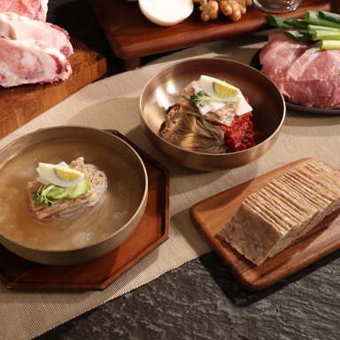 전철우 고향랭면 12인분 + 제주흑돼지 편육 6팩