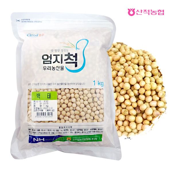 산척농협 천등산 참살이 백태 1kg [1개] - 에누리 가격비교