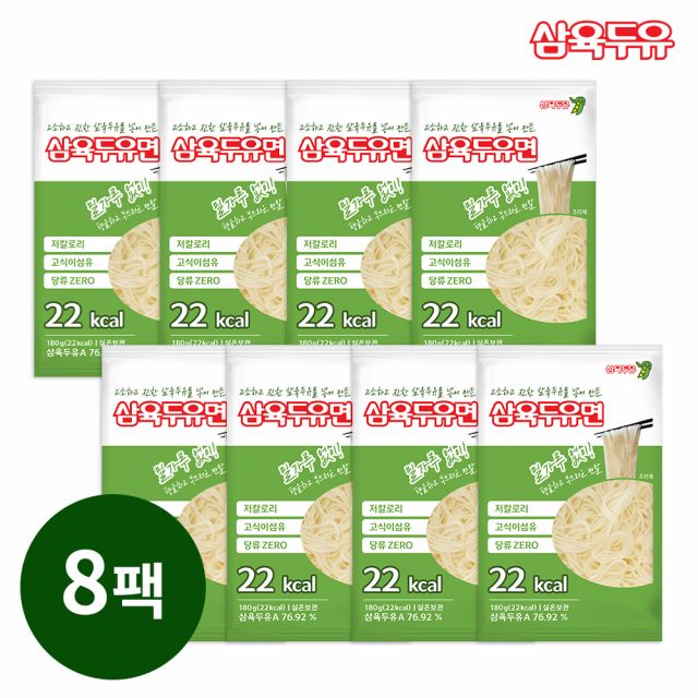 삼육식품 삼육두유면 180g * 8개
