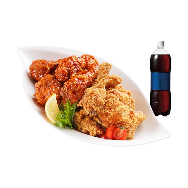 치킨마루 크리스피 + 콜라 500ml - 에누리 가격비교