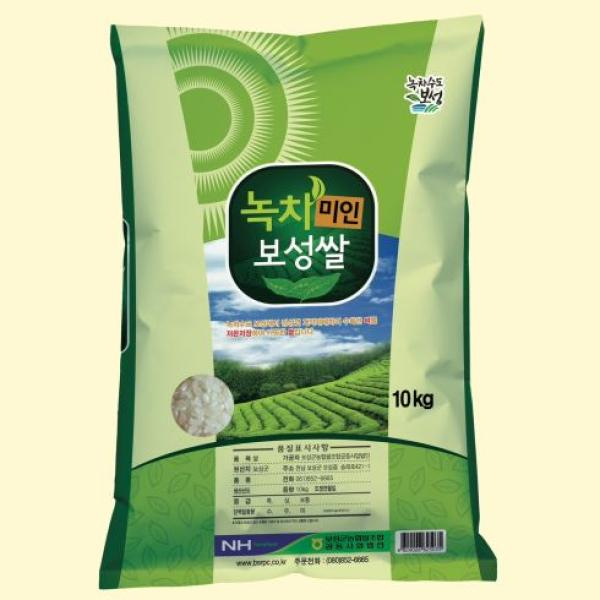 녹차미인 보성쌀 20kg(10kg*2포)