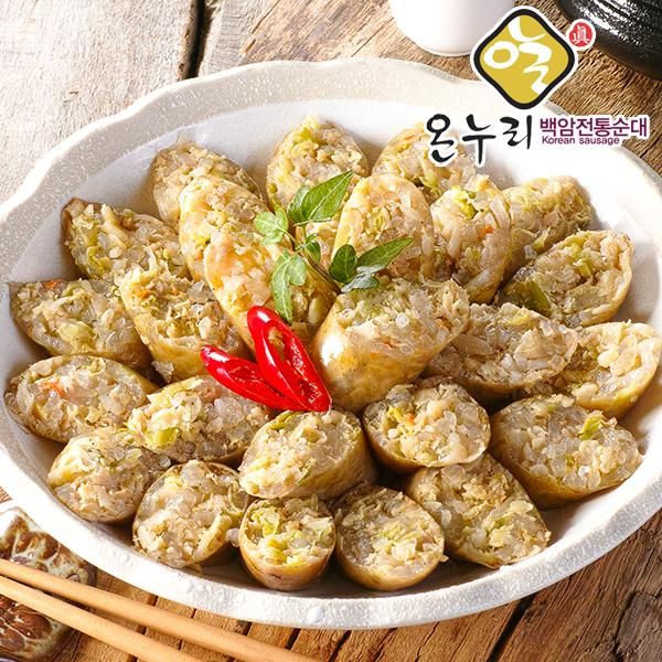 온누리식품 백암전통순대 백순대 1kg [1개] - 에누리 가격비교