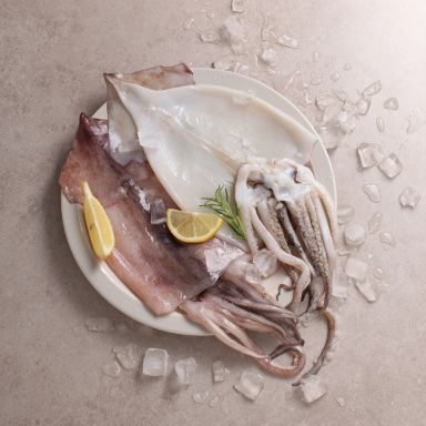 손질오징어 130g×2미 9팩(총18미) 총2.34kg