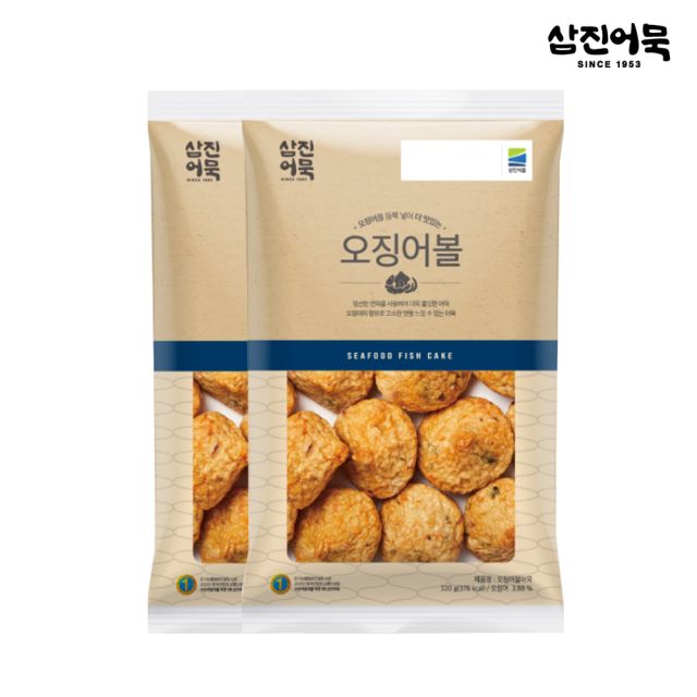 삼진식품 삼진어묵 오징어볼 1봉 8개 320g - 에누리 가격비교