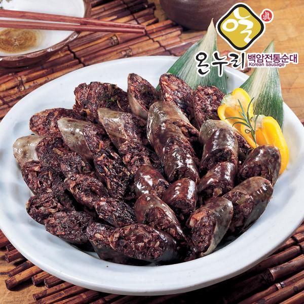 온누리식품 백암전통순대 야채순대 1kg [1개] - 에누리 가격비교