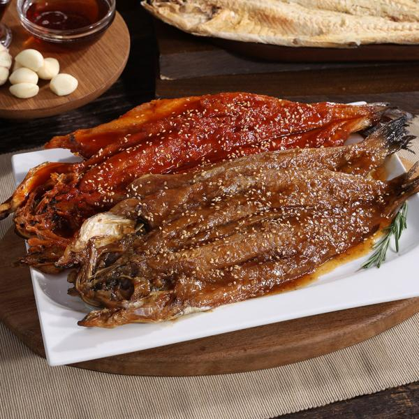 김선영의 황태구이 간장맛 200g x 4팩 + 황태구이 고추장맛 200g x 4팩