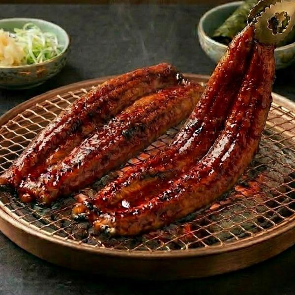 황칠 민물장어 직화구이 1kg(7미)(간장맛4미+고추장맛3미)(자포니카)