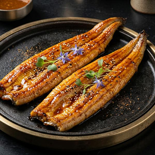 황칠 민물장어 직화구이 1kg(7미)(간장맛4미+고추장맛3미)(자포니카)
