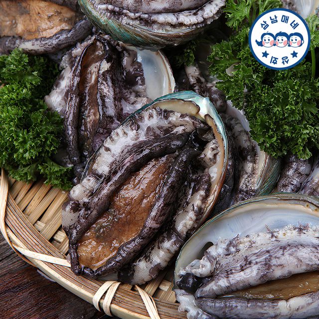 삼남매네 완도활전복 왕특특대 8-9미 1kg 산소포장+세척솔