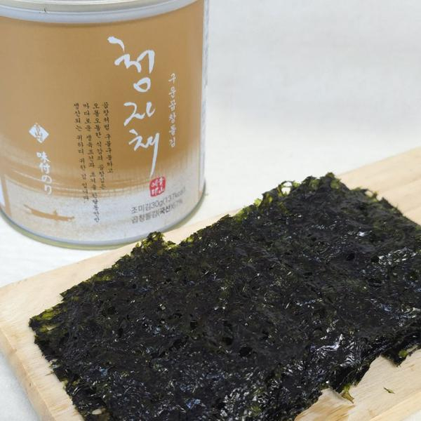 [청산에] 구운곱창돌김 30g×6캔 (선물포장)