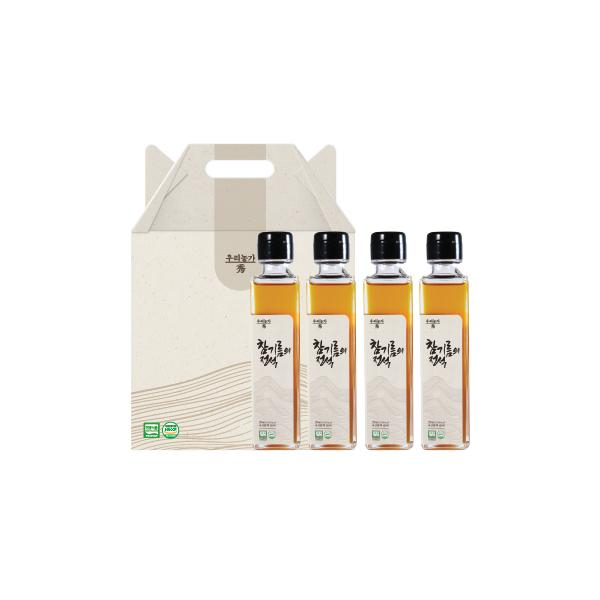 [26년] 참기름의 정석 국산 참기름 세트 150ml X 4병